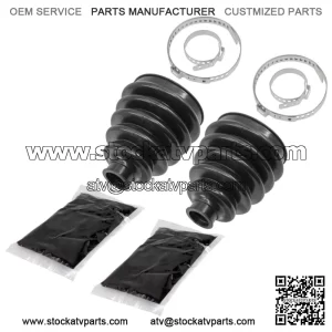 Rear Wheel Side Boot Kit For Can-AM CanAM Maverick X3 RR 4x4 Turbo 2020-2023