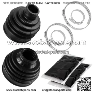 Front Drive Shaft Boot SET for Kawasaki Bayou 400 KLF400 4x4 1995-1999