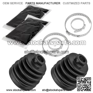 Rear Axle Inner And Outer CV Boot Kits for Polaris Sportsman 800 Mv7 EFI 2005 (For: Polaris Sportsman 800)