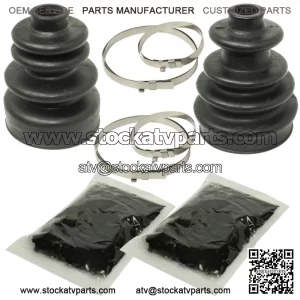 Front Axle Inner Outer CV Boot Kits for Polaris Sportsman 800 EFI 2006 2007 (For: Polaris Sportsman 800)