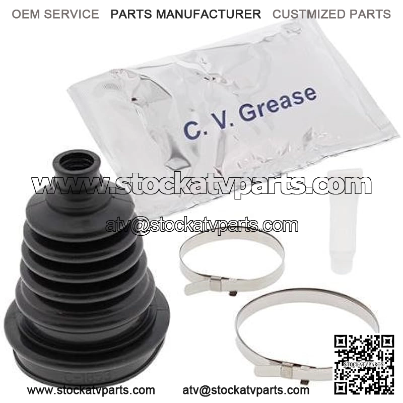 Complete Front Inner or Outer CV Boot Repair Kit for Suzuki LT-F400F Eiger 4wd 2003-2004 All Balls - Image 2