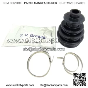 Front Outer CV Axle Boot Kit for Suzuki 2002 05-07 Eiger 400 LTA400F LTF400F 4x4 (For: More than one vehicle)