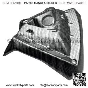 Hood Cap Black Carbon Fiber Look 06-10 Polaris Outlaw 450 500 525 IRS MXR (For: Polaris)