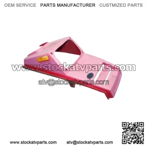 2000 POLARIS TRAIL BOSS 325 HEADLIGHT CASE PLASTIC HOUSING COVER HOOD RED(For: Polaris)