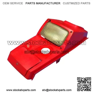 1991 POLARIS TRAIL BOSS 350L 4X4 HEADLIGHT HEAD LIGHT LAMP CENTER HOOD COVER  (For: Polaris)