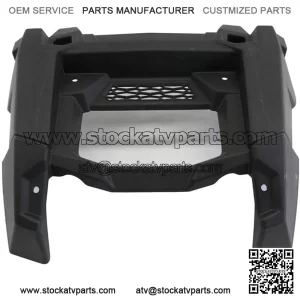 Polaris ATV Front Cover, Lower, Gloss Black, Genuine OEM Part 5451442-070, Qty 1