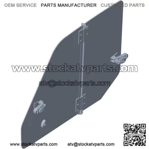 Polaris Off Road Right Hand Window Door Assembly, Genuine OEM Part 2636022, Qty 1