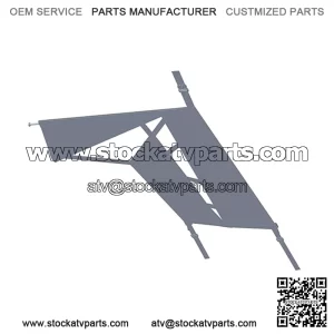 Polaris Ranger Side Net, Genuine OEM Part 2686010, Qty 1