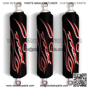 Black Shock covers Honda ATV TRX 450 R ER TRX450 R (Set of 3)