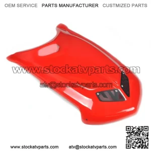 FourWerx TRX450R A58 Red Plastic Hood - Honda TRX 450R FourWerx Carbon