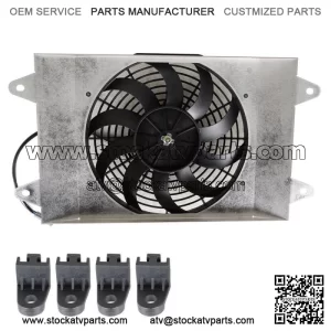 High Performance Cooling Fan For Yamaha 2017 Viking700 YXM700P 4x4 FI EPS SE ATV