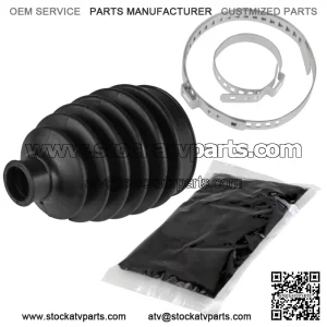 Front Axle Outer Inner CV Boot Kit for Polaris Sportsman 570 EFI 2014-2017 (For: Polaris Sportsman 570)