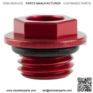 Oil Filler Plug Fill Cap Red Honda Trx450R 450Er 2004-2014
