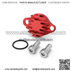 Rear Brake Caliper Plate Cover For Honda TRX450ER TRX450R 2006-2014 Red