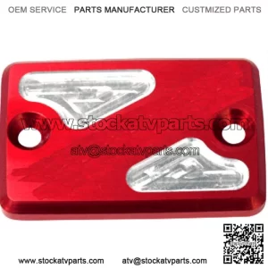 HONDA TRX 450ER, TRX700XX, 700XX TRX250R RED FRONT BRAKE MASTER CYLINDER COVER