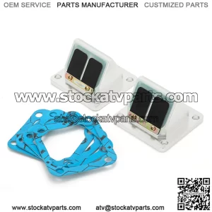 CNC Forged Reed Valve Cages Reed Gasket Kit for Yamaha Banshee 350 YFZ350 1987-2006