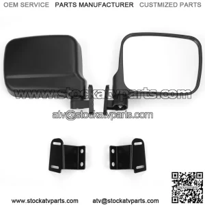 UTV Rear View Side Mirrors 7.8" Large For Polaris Ranger 500/570/XP 900 2014-23