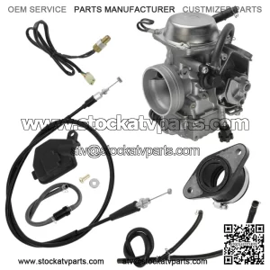 Carburator Cable w/Intake Manifold Boot for Honda 16100-HN5-672 16210-HN5-671