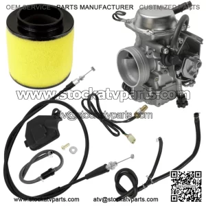 Carburetor Cable & Filter for Honda TRX350TM FourTrax Rancher 2000-03