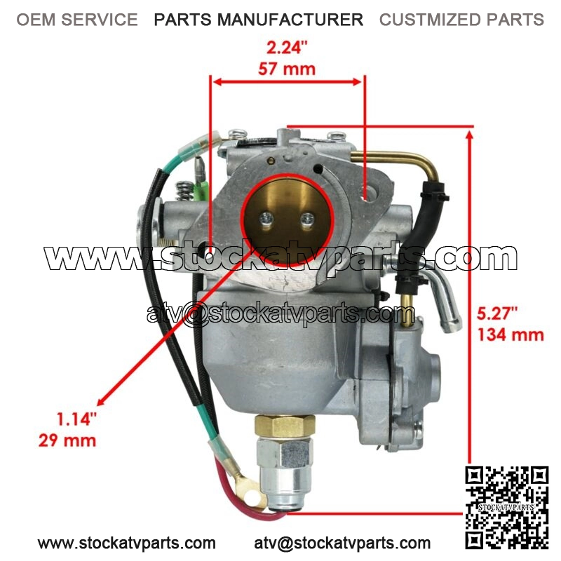 Carburetor for Kohler CV730 24-853-102-S 24853102S 25HP 30mm Bore - Image 2