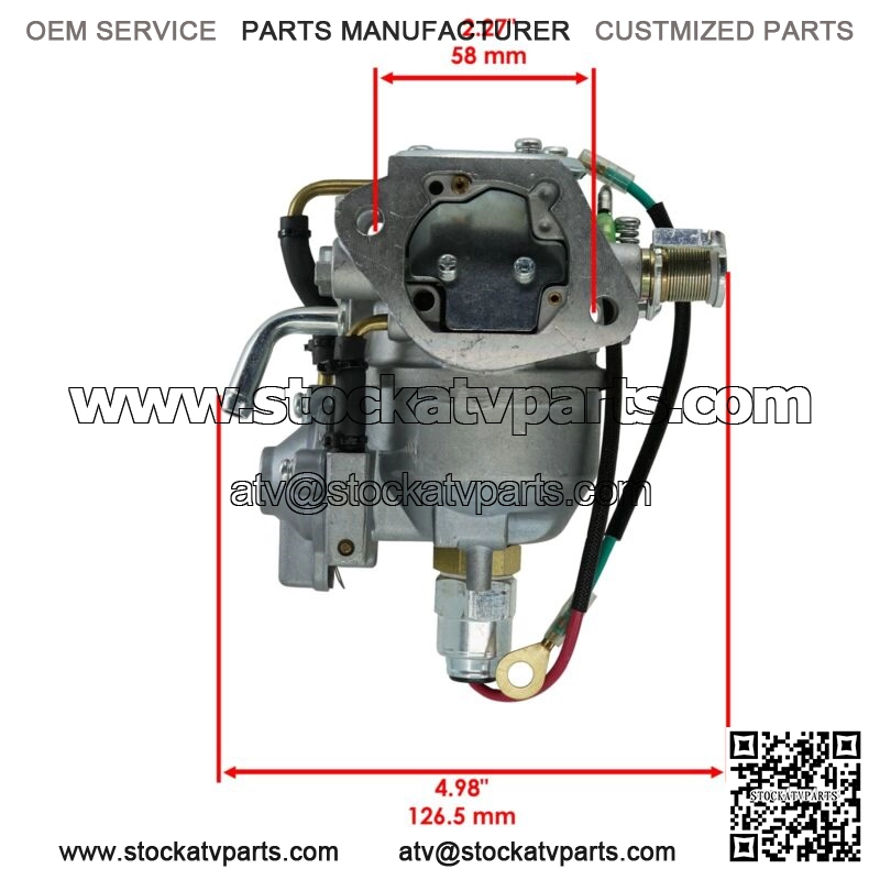 Carburetor for Kohler CV730 24-853-102-S 24853102S 25HP 30mm Bore - Image 3