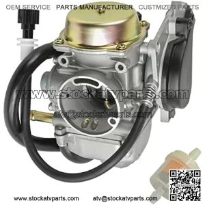 Carburetor Compatible with Suzuki LT-F400 LTF400 LTF400F Eiger 400 4x4 2x4 Manual 2002-2007