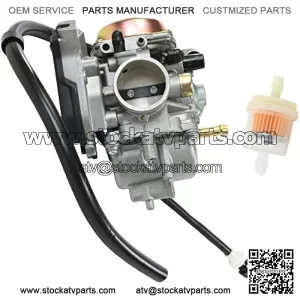 New Carburetor Kit Replacement For Suzuki Eiger 400 LTF400F LTF400 Manual 4x4 2x4 2002 2003 2004 2005 2006 2007