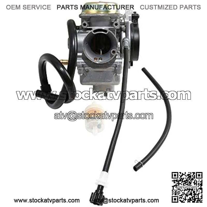 Carburetor Carb for Suzuki Eiger 400 LTF400 LTF400F 2x4 4x4 Manual 2002-2007,Replace for 13200-38F2V, 13200-38FB1, 13200-38FA1, 13200-38FA0, 13200-38F22, 13200-38FB2, 13200-38F00, - Image 3