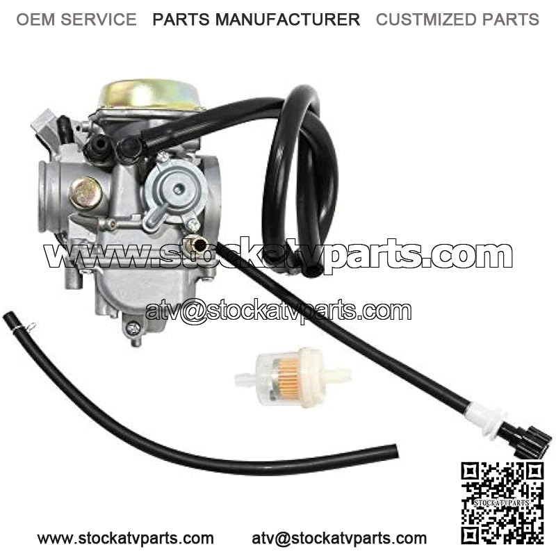 Carburetor Carb for Suzuki Eiger 400 LTF400 LTF400F 2x4 4x4 Manual 2002-2007,Replace for 13200-38F2V, 13200-38FB1, 13200-38FA1, 13200-38FA0, 13200-38F22, 13200-38FB2, 13200-38F00, - Image 4