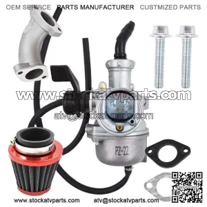 PZ22 Carb 22mm Carburetor For Pit Dirt Trail Bike Go Kart ATV Quad 110cc 125cc