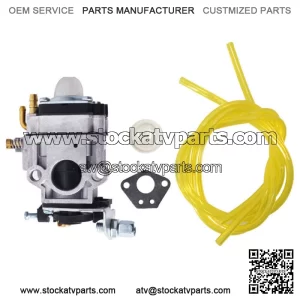 PCV43 For Gas 2 Cycle 43cc Powermate Tiller Motor Parts Carburetor Carb & Gasket