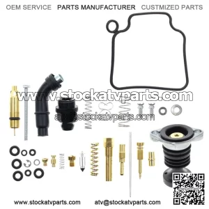 Carb Rebuild Kit & Primer Pump Choke Starter Valve For Honda TRX300 Fourtrax (For: Honda)