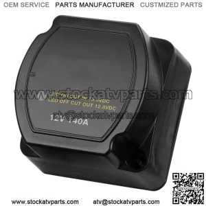 12V 140A Dual Battery Kit System Isolator Car Voltage Sensitive Relay for UTV RV