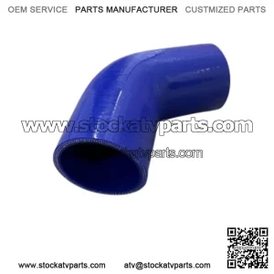 2" 3PLY 45 DEGREE ELBOW TURBO/INTAKE PIPING SILICONE COUPLER HOSE BLUE 51mm