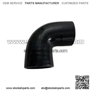 2.25 90 Degree Silicone Hose Black 4 Ply Turbo Coupler Pipe