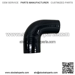 1.25 To 1.75" 90 Degree Angle Elbow 3Ply Silicone Coupler Turbo Hose