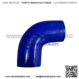 2" To 2.5" 90 Degree Angle Elbow 3Ply Silicone Coupler Turbo Hose BLUE