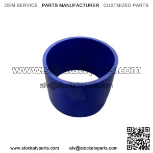 4" 4-PLY STRAIGHT INTAKE/INTERCOOLER PIPING SILICONE COUPLER ADAPTOR HOSE BLUE
