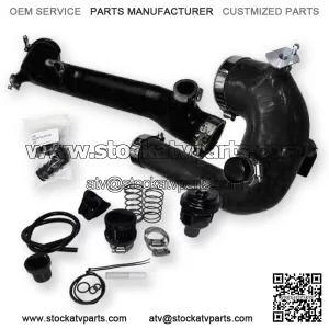 Polaris RZR XP Turbo & S Silicone Charge Tube Kit 2016 - 2024 WITH BOV