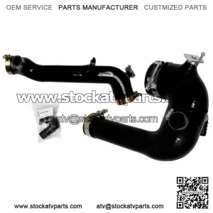 SxS Polaris RZR XP XP4 Turbo & S Silicone Charge Tube Kit 2016 - 2024 Blue