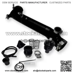 Silicone Charge Tube W BOV Polaris RZR Turbo R, XP, XP4 Turbo S & Pro