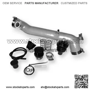 Silicone Charge Tube W BOV Polaris RZR Turbo R, XP, XP4 Turbo S & Pro