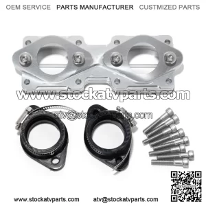 Billet Intake Manifolds Kit 26mm 28mm 33mm 34mm 35mm Carbs Carburetors Yamaha Banshee 350