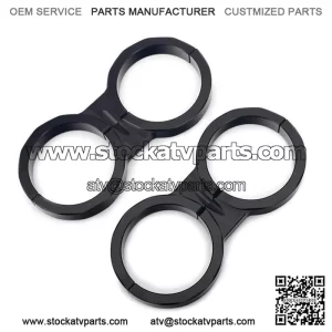 2.0" X 2.0" Billet Shock Reservoir Mounting Clamps for King Fox ATV UTV