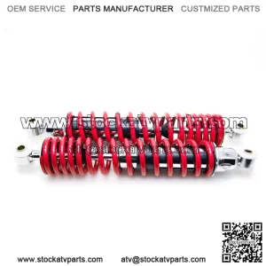 370mm 2 x NEW FRONT SHOCKS 1987-2006 Yamaha Banshee ATV springs RED