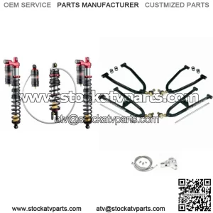 Lonestar +2 A-Arms 3 Legacy Front Rear Shocks Suspension Kit Yamaha Banshee