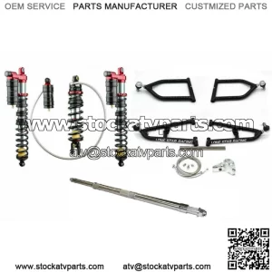 Lonestar +2 A-Arms Axle 3 Legacy Front Rear Shocks Suspension Kit Banshee
