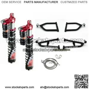 Lonestar +2 A-Arms 3 Legacy Plus Front Shocks Suspension Kit Yamaha Banshee