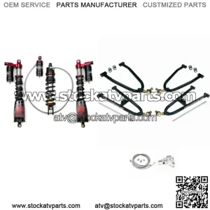 Lonestar +2 A-Arms Legacy Plus Front Rear Shocks Suspension Yamaha Banshee