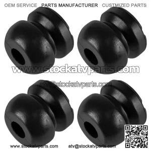 4 Front Strut Shock Bumper fits Polaris 5412665 5411608 17.8MM ID (For: Polaris Sportsman 570)
